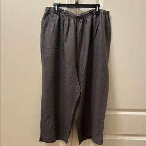 NWT FLAX women flood pants